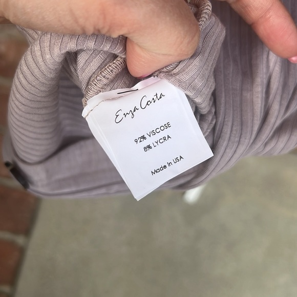 Enza Costa Sweater Dress NWOT - Picture 9 of 11